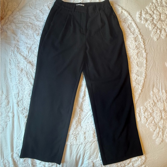 Nine West Pants - Nine West Black Wide Leg trousers Size 10 flowy A39